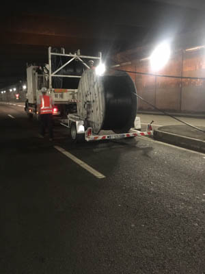 Travaux préparatoires : dévoiement d’une fibre optique