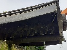 Lame du tracteur épareuse