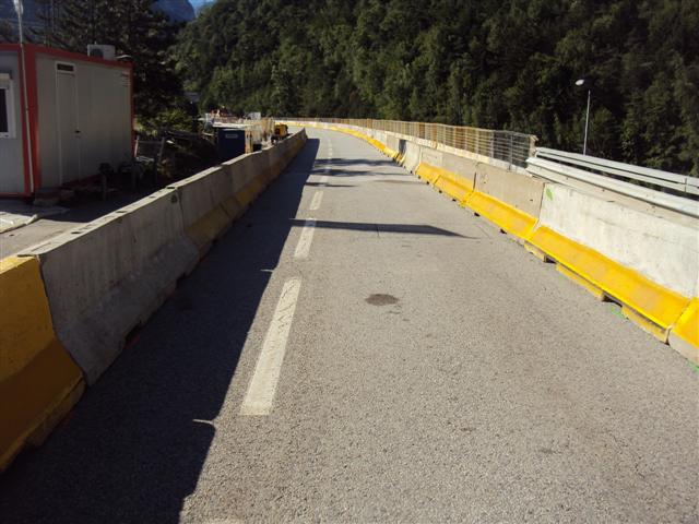 ouverture d'une voie circulée sur le viaduc