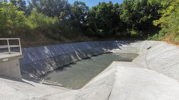 Travaux de réhabilitation d'un bassin achevés !